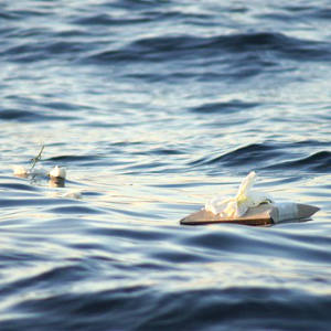 Traditionelle Seebestattung